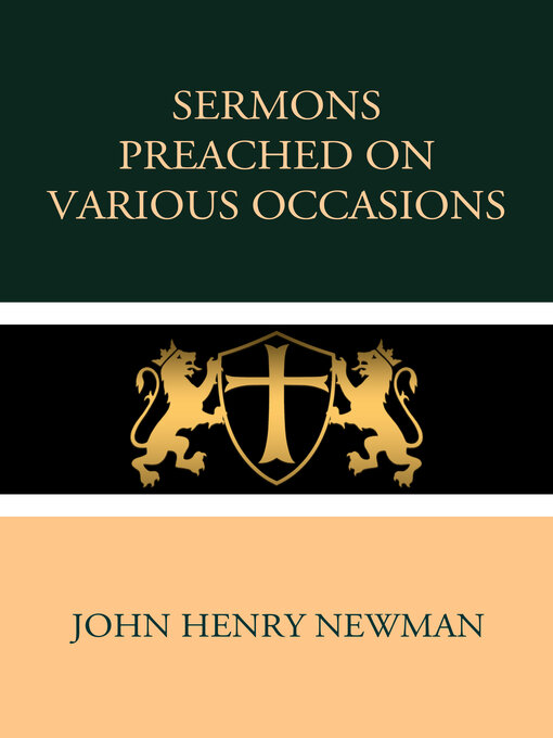 Upplýsingar um Sermons Preached on Various Occasions eftir John Henry Newman - Biðlisti